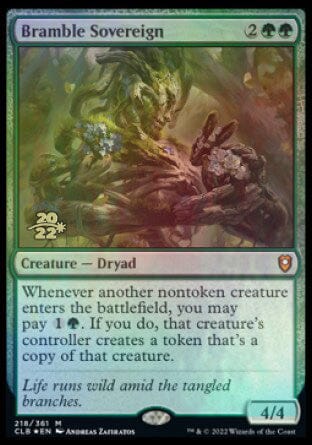Bramble Sovereign [Commander Legends: Battle for Baldur's Gate Prerelease Promos] MTG Single Magic: The Gathering  | Multizone: Comics And Games
