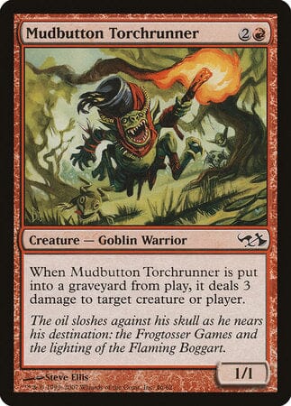 Mudbutton Torchrunner [Duel Decks: Elves vs. Goblins] MTG Single Magic: The Gathering  | Multizone: Comics And Games