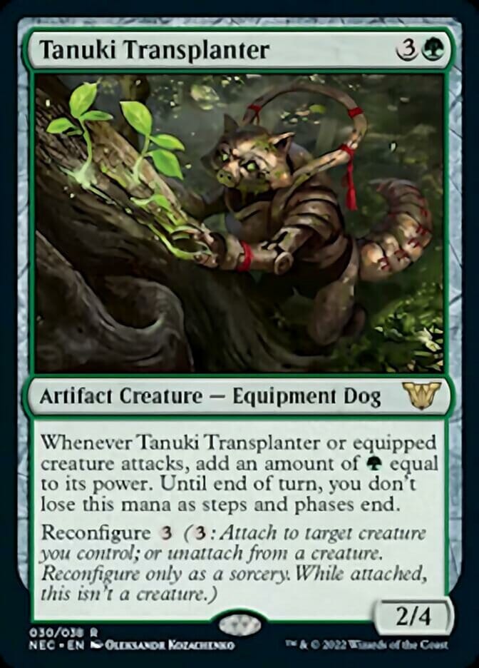 Tanuki Transplanter [Kamigawa: Neon Dynasty Commander] MTG Single Magic: The Gathering  | Multizone: Comics And Games