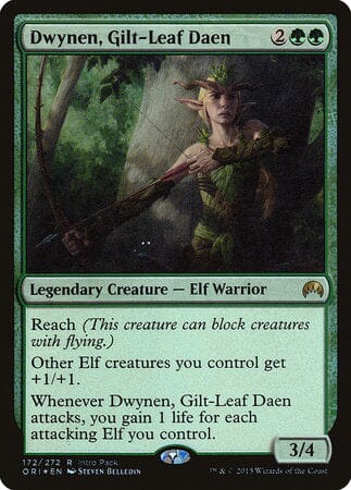 Dwynen, Gilt-Leaf Daen [Magic Origins Promos] MTG Single Magic: The Gathering  | Multizone: Comics And Games