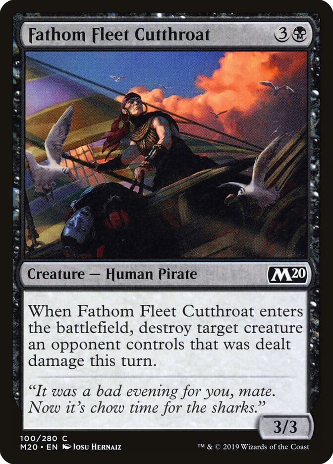 Fathom Fleet Cutthroat [Core Set 2020] MTG Single Magic: The Gathering  | Multizone: Comics And Games