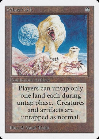 Winter Orb [Unlimited Edition] MTG Single Magic: The Gathering  | Multizone: Comics And Games