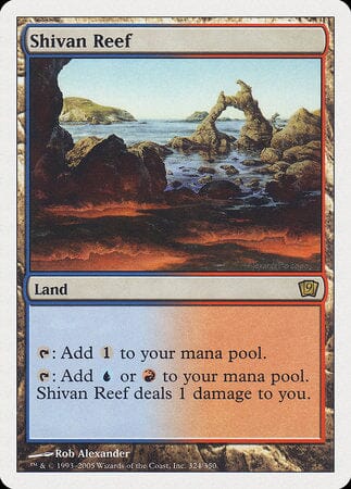 Shivan Reef [Ninth Edition] MTG Single Magic: The Gathering  | Multizone: Comics And Games