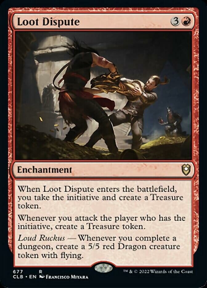 Loot Dispute [Commander Legends: Battle for Baldur's Gate] MTG Single Magic: The Gathering  | Multizone: Comics And Games