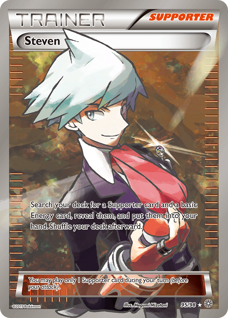 Steven (95/98) [XY: Ancient Origins] Pokemon Single Pokémon  | Multizone: Comics And Games