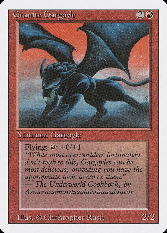 Granite Gargoyle [Revised Edition] MTG Single Magic: The Gathering  | Multizone: Comics And Games