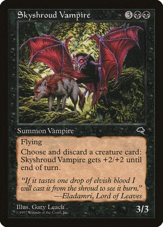 Skyshroud Vampire [Tempest] MTG Single Magic: The Gathering  | Multizone: Comics And Games