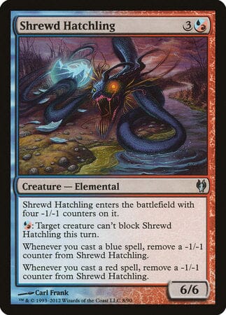 Shrewd Hatchling [Duel Decks: Izzet vs. Golgari] MTG Single Magic: The Gathering  | Multizone: Comics And Games