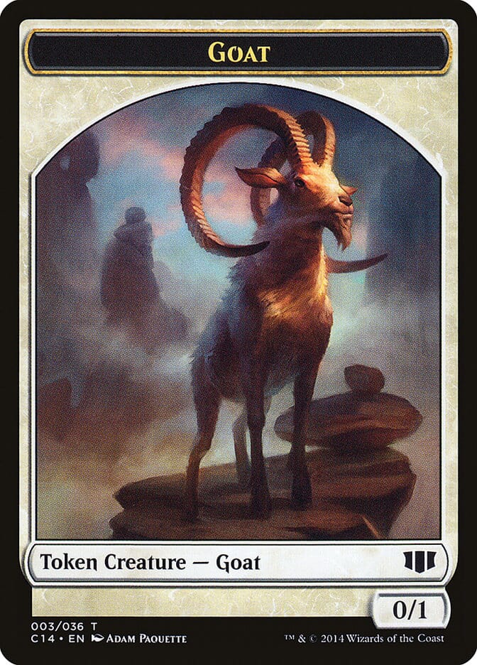 Wurm (032/036) // Goat Double-sided Token [Commander 2014 Tokens] MTG Single Magic: The Gathering  | Multizone: Comics And Games