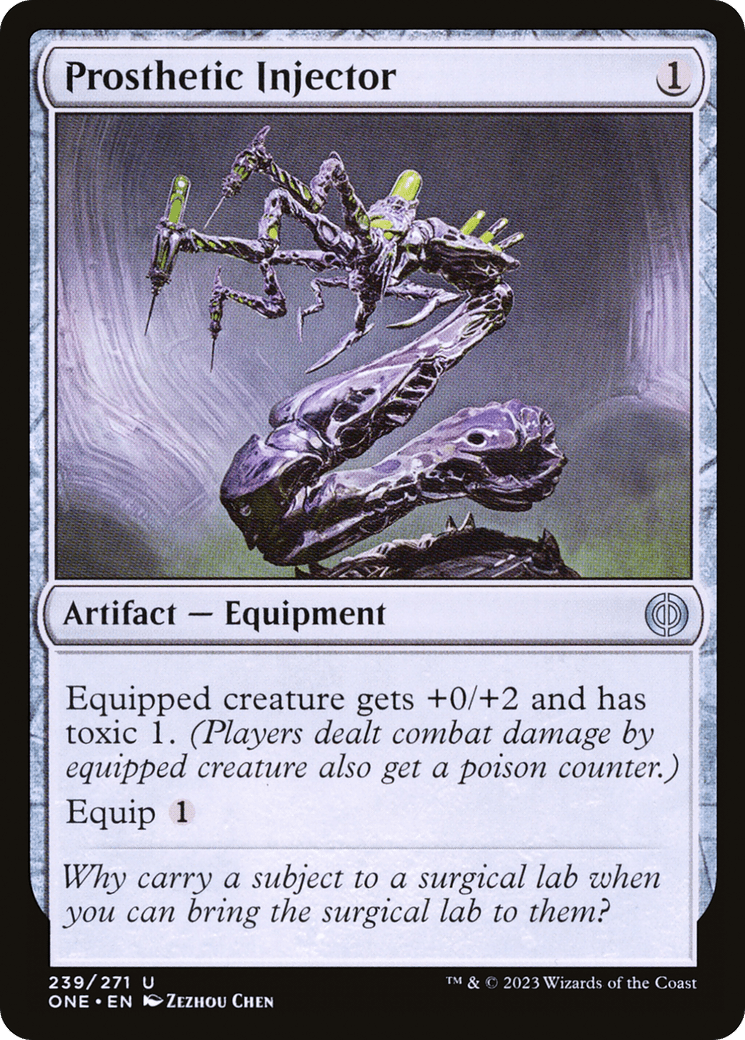 Prosthetic Injector [Phyrexia: All Will Be One] MTG Single Magic: The Gathering  | Multizone: Comics And Games