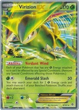 Virizion EX (9/101) (Emerald King - Andrew Estrada) [World Championships 2014] Pokemon Single Pokémon  | Multizone: Comics And Games
