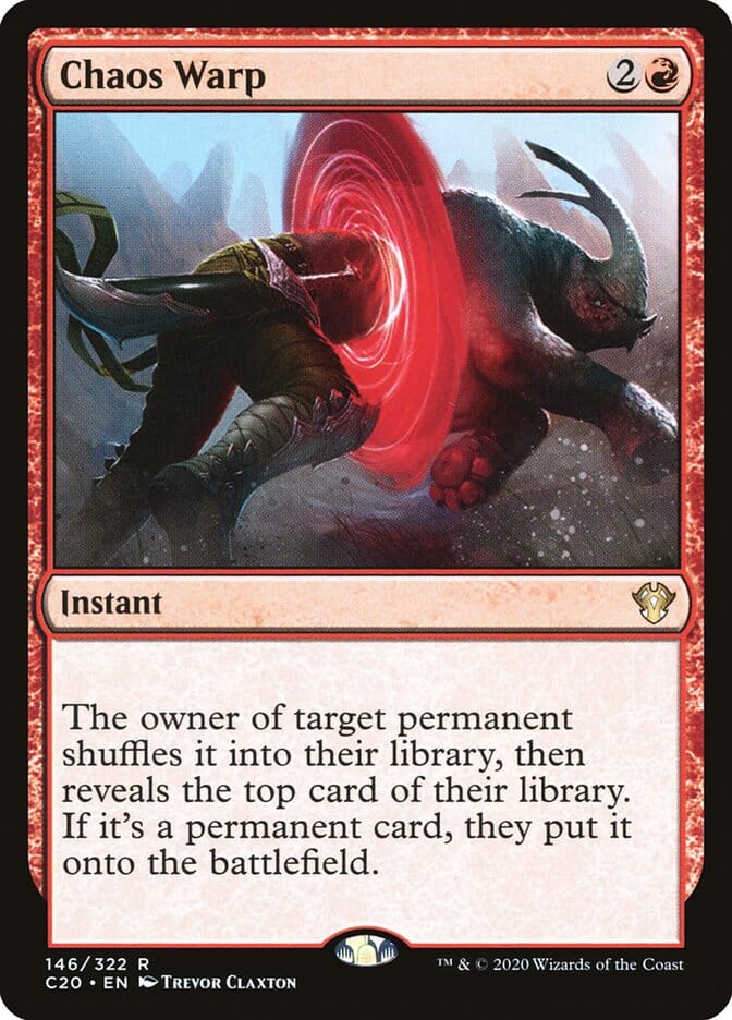 Chaos Warp [Commander 2020] MTG Single Magic: The Gathering  | Multizone: Comics And Games