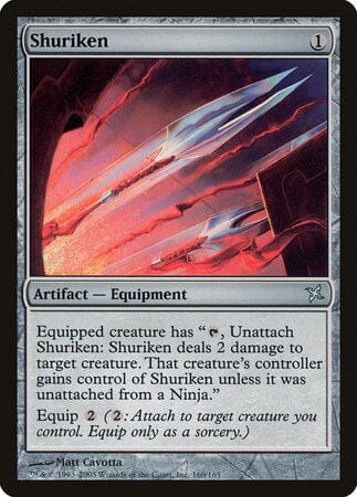 Shuriken [Betrayers of Kamigawa] MTG Single Magic: The Gathering  | Multizone: Comics And Games