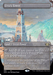 Urza's Tower (Borderless) [Double Masters] MTG Single Magic: The Gathering  | Multizone: Comics And Games