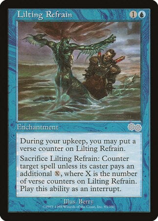 Lilting Refrain [Urza's Saga] MTG Single Magic: The Gathering  | Multizone: Comics And Games