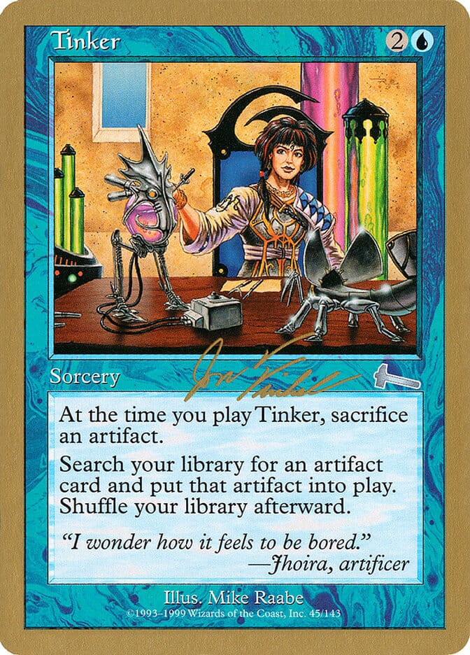 Tinker (Jon Finkel) [World Championship Decks 2000] MTG Single Magic: The Gathering  | Multizone: Comics And Games