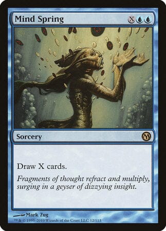 Mind Spring [Duels of the Planeswalkers] MTG Single Magic: The Gathering  | Multizone: Comics And Games