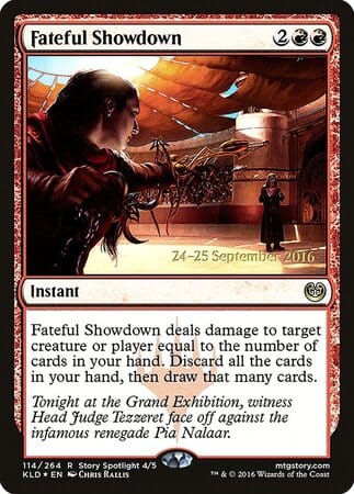 Fateful Showdown [Kaladesh Promos] MTG Single Magic: The Gathering  | Multizone: Comics And Games