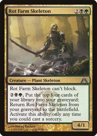 Rot Farm Skeleton [Dragon's Maze] MTG Single Magic: The Gathering  | Multizone: Comics And Games