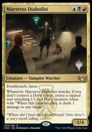 Maestros Diabolist (Promo Pack) [Streets of New Capenna Promos] | Multizone: Comics And Games