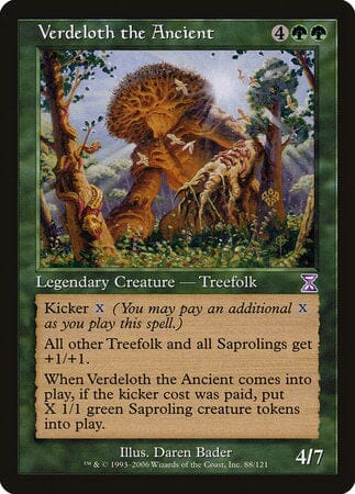 Verdeloth the Ancient [Time Spiral Timeshifted] MTG Single Magic: The Gathering  | Multizone: Comics And Games