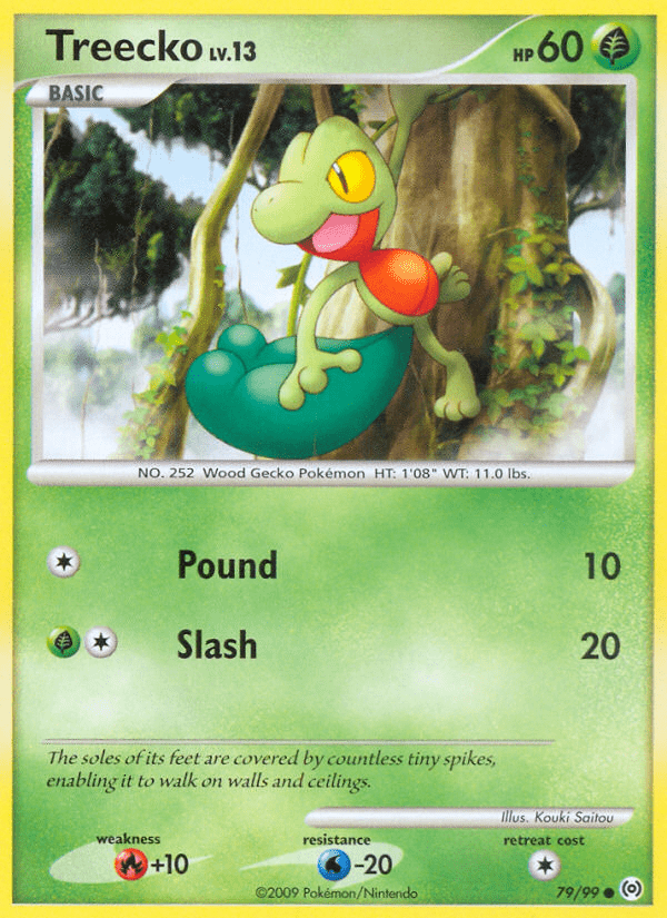 Treecko (79/99) [Platinum: Arceus] Pokemon Single Pokémon  | Multizone: Comics And Games