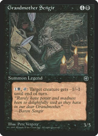 Grandmother Sengir [Homelands] MTG Single Magic: The Gathering  | Multizone: Comics And Games