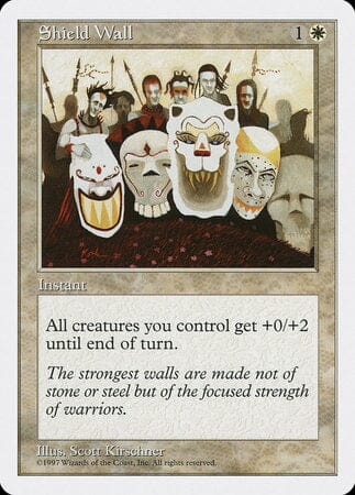 Shield Wall [Fifth Edition] MTG Single Magic: The Gathering  | Multizone: Comics And Games