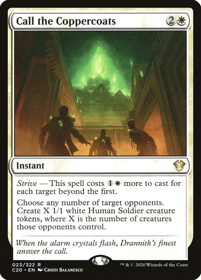 Call the Coppercoats [Commander 2020] MTG Single Magic: The Gathering  | Multizone: Comics And Games