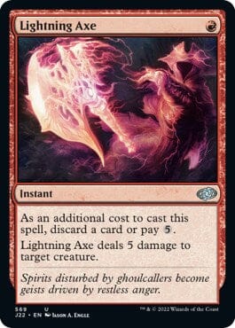Lightning Axe [Jumpstart 2022] MTG Single Magic: The Gathering  | Multizone: Comics And Games