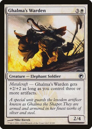 Ghalma's Warden [Scars of Mirrodin] MTG Single Magic: The Gathering  | Multizone: Comics And Games