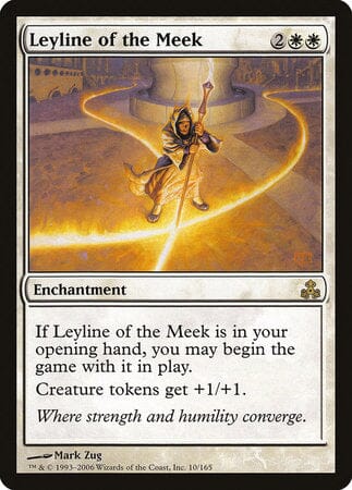 Leyline of the Meek [Guildpact] MTG Single Magic: The Gathering  | Multizone: Comics And Games