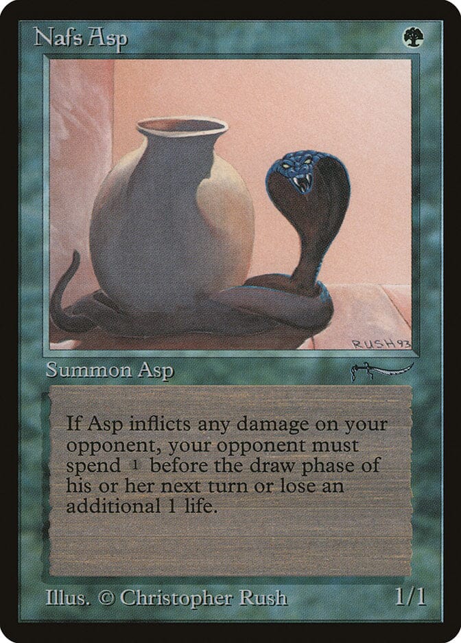 Nafs Asp (Dark Mana Cost) [Arabian Nights] MTG Single Magic: The Gathering  | Multizone: Comics And Games