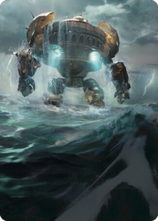 Island Art Card [The Brothers' War Art Series] MTG Single Magic: The Gathering  | Multizone: Comics And Games