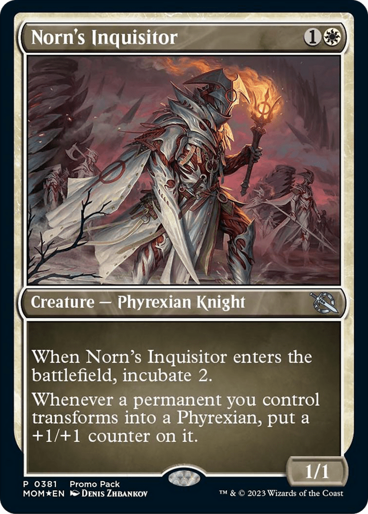 Norn's Inquisitor (Promo Pack) [March of the Machine Promos] MTG Single Magic: The Gathering  | Multizone: Comics And Games
