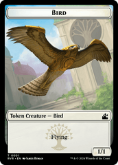 Bird // Zombie Double-Sided Token [Ravnica Remastered Tokens] MTG Single Magic: The Gathering  | Multizone: Comics And Games
