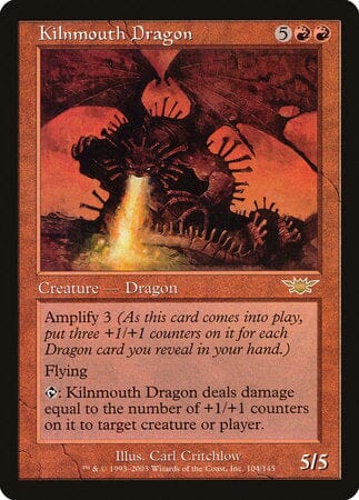 Kilnmouth Dragon [Legions] MTG Single Magic: The Gathering  | Multizone: Comics And Games