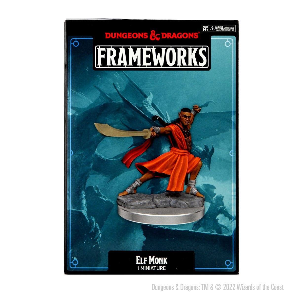 D&D Frameworks: Elf Monk D&D WizKids  | Multizone: Comics And Games