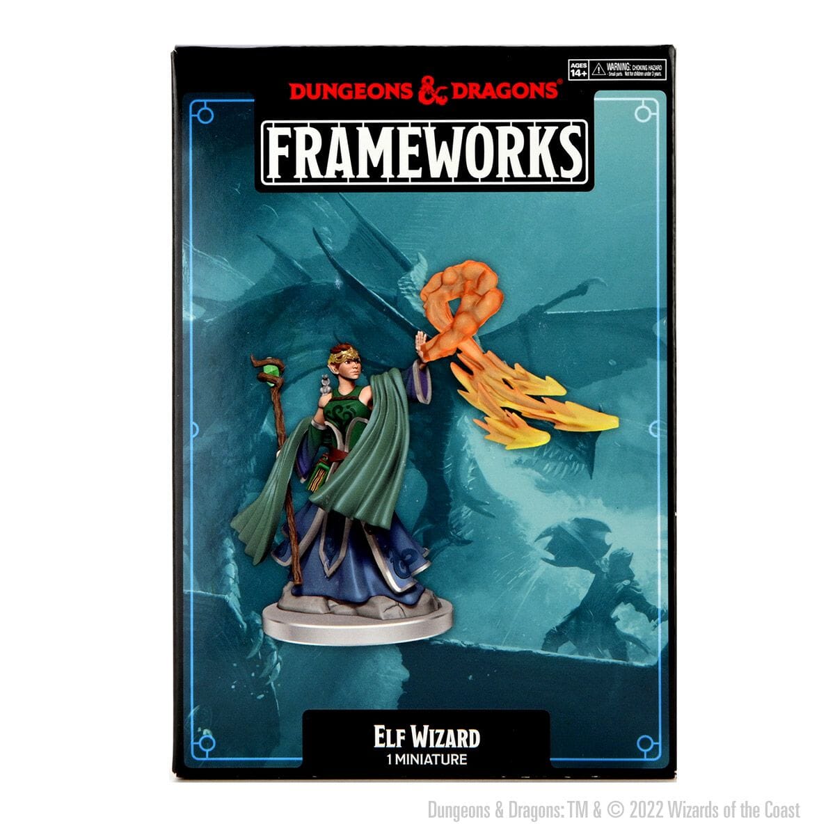 D&D Frameworks: Elf Wizard D&D WizKids  | Multizone: Comics And Games