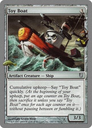 Toy Boat [Unhinged] MTG Single Magic: The Gathering  | Multizone: Comics And Games