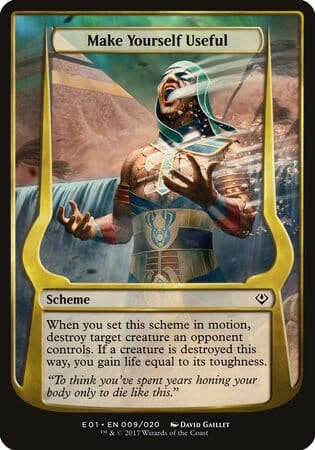Make Yourself Useful (Archenemy: Nicol Bolas) [Archenemy: Nicol Bolas Schemes] MTG Single Magic: The Gathering  | Multizone: Comics And Games