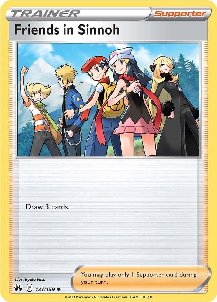 Friends in Sinnoh (131/159) [Sword & Shield: Crown Zenith] Pokemon Single Pokémon  | Multizone: Comics And Games