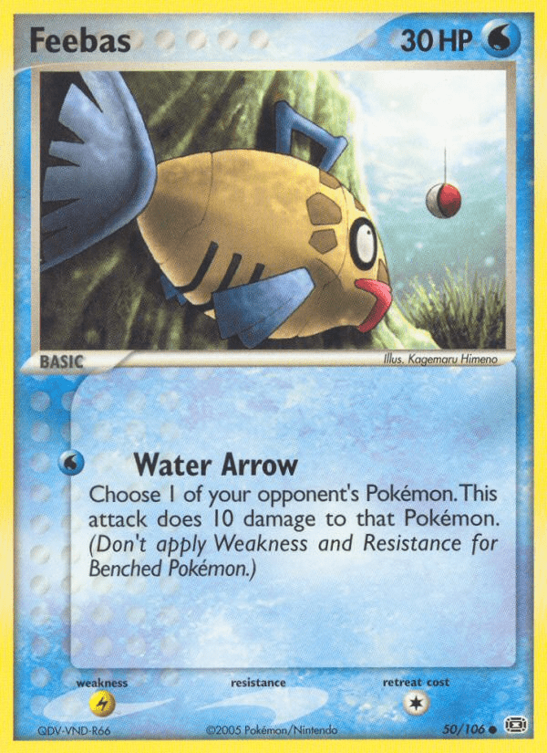 Feebas (50/106) [EX: Emerald] Pokemon Single Pokémon  | Multizone: Comics And Games