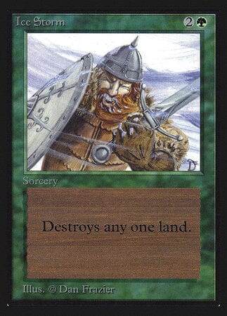 Ice Storm (CE) [Collectors’ Edition] MTG Single Magic: The Gathering  | Multizone: Comics And Games