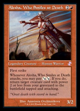 Alesha, Who Smiles at Death (Timeshifted) [Time Spiral Remastered] MTG Single Magic: The Gathering  | Multizone: Comics And Games