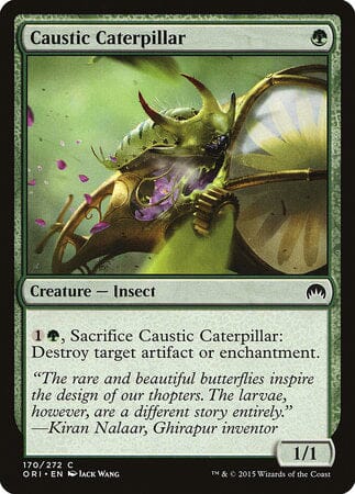 Caustic Caterpillar [Magic Origins] MTG Single Magic: The Gathering  | Multizone: Comics And Games