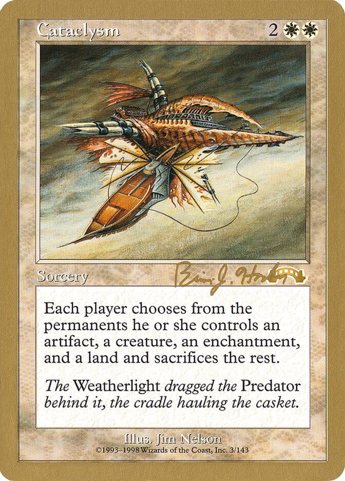 Cataclysm (Brian Hacker) [World Championship Decks 1998] MTG Single Magic: The Gathering  | Multizone: Comics And Games