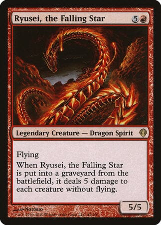 Ryusei, the Falling Star [Archenemy] MTG Single Magic: The Gathering  | Multizone: Comics And Games