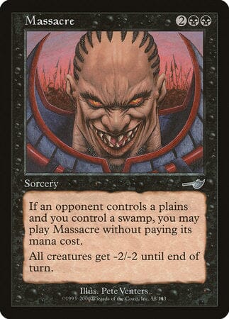Massacre [Nemesis] MTG Single Magic: The Gathering  | Multizone: Comics And Games
