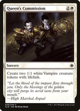 Queen's Commission [Ixalan] MTG Single Magic: The Gathering  | Multizone: Comics And Games